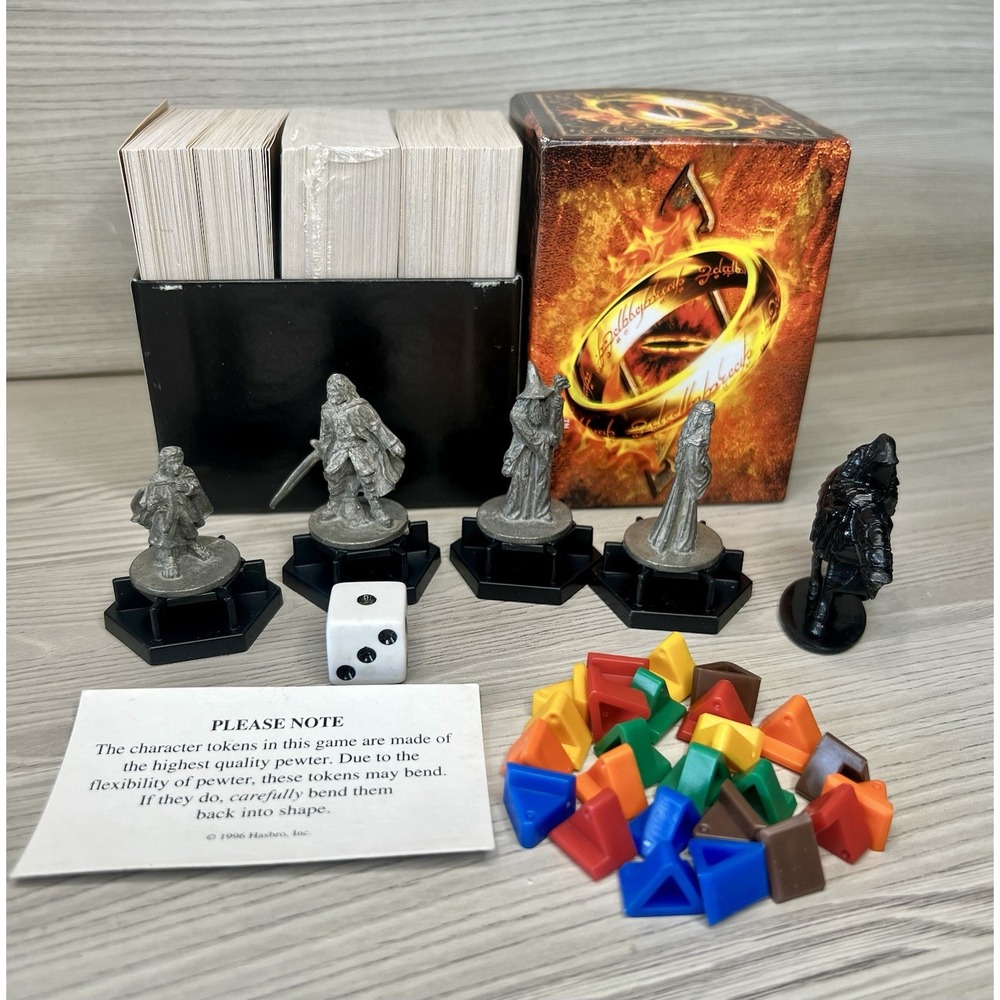 The Lord Of The Rings Trivia Pursuit Trilogy Edition Replacement Parts Figures